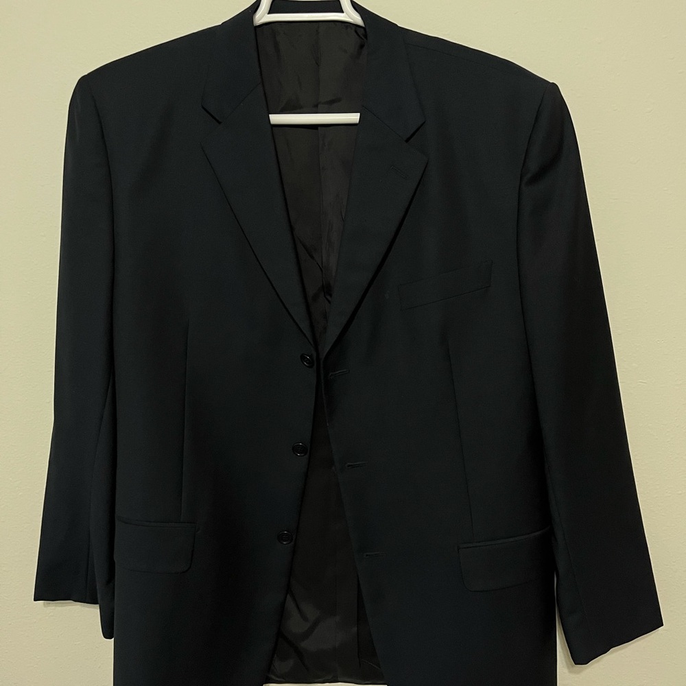 Classic Black Men's Blazer made in ITALY